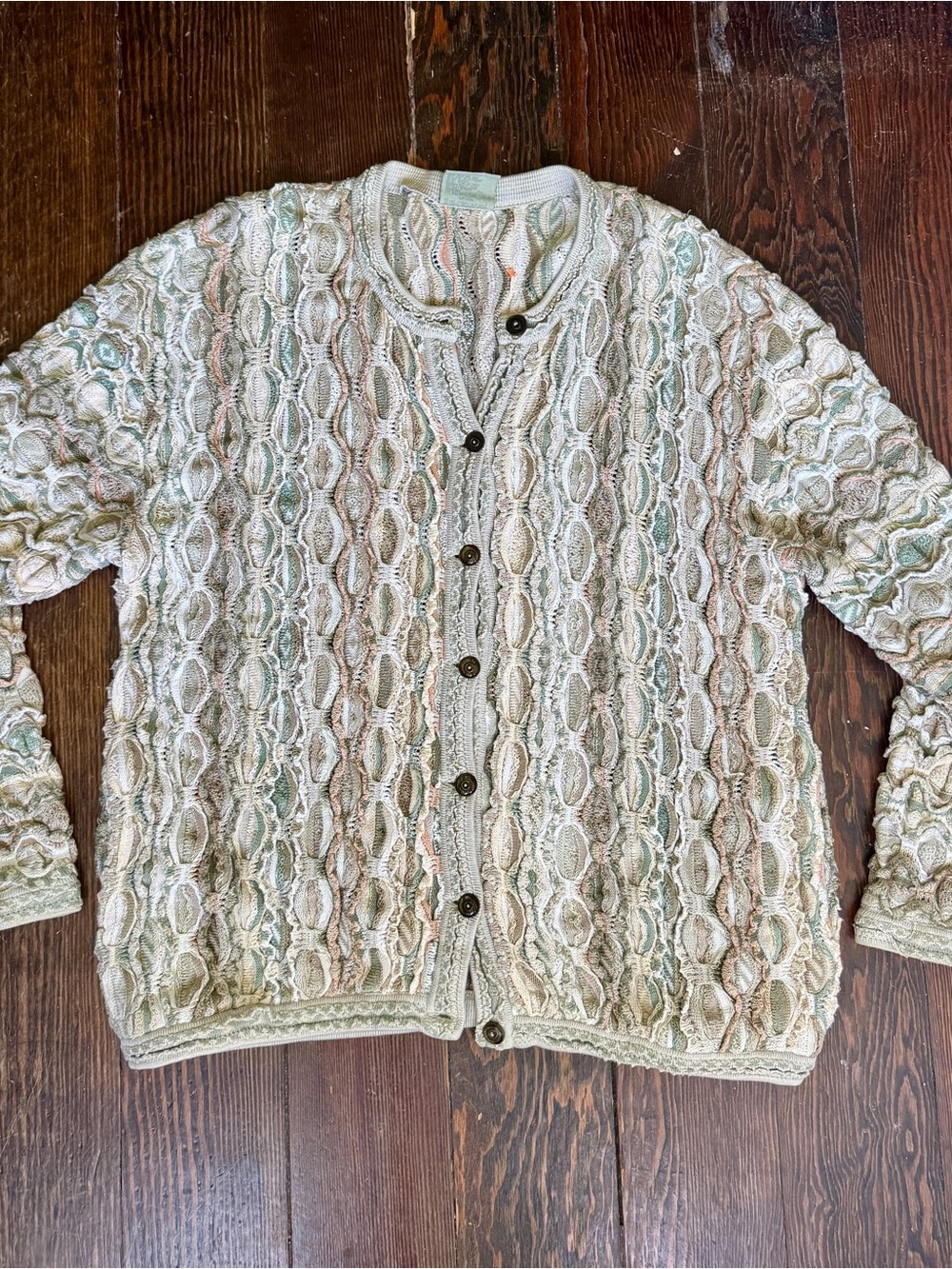 Vintage COOGI Sage Button Cardigan
